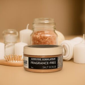 Fragrance-Free Salt Scrub