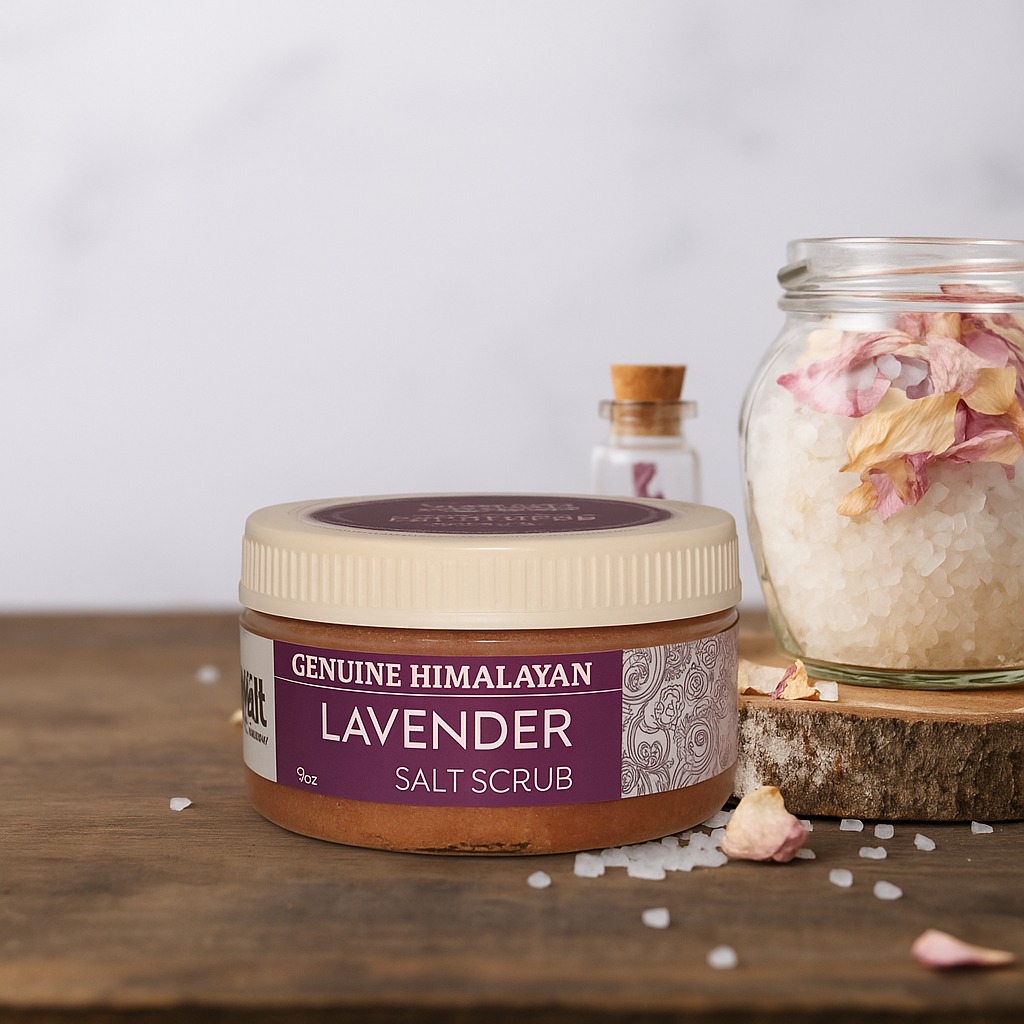 Lavender Salt Scrub