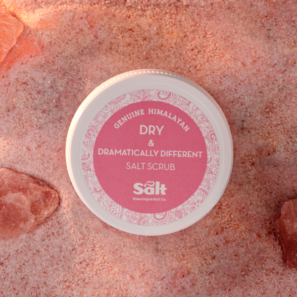 Dramatically Different Salt Scrub