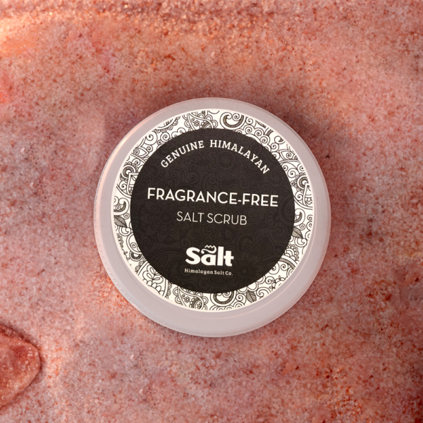Fragrance-Free Salt Scrub